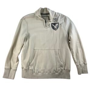 Vtg Y2K American Eagle XL 1/4 Sweatshirt Zip Long Sleeve Pullover Preppy Grunge
